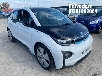 Location: Belvedere - 2015 BMW I3 RANGE EXTENDER 5 DOOR HATCHBACK REG: MF65CXE, 647cc HYBRID ELECTRIC, 1 SPEED AUTO PETROL/ELECTRIC, Former Keepers: 2, Keys: Yes, MOT Expiry date: 24/10/2026
