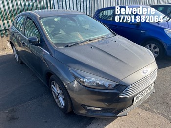 Location: Belvedere - 2016 FORD FOCUS ZETEC 5 Door Hatchback REG: MP65HTF, Keys: No, MOT Expiry date: 09.03.2027, 999 Petrol, 5 Speed Manual Petrol, Former Keepers: 3