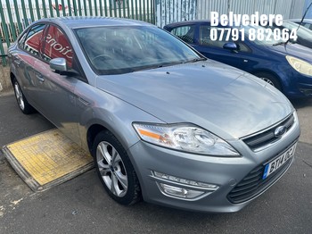 Location: Belvedere - 2014 FORD MONDEO GRAPHITE TURBO 5 Door Hatchback REG: BT14OCJ, Keys: No, MOT Expiry date: 10/09/2026, 1596 Petrol, 6 Speed Manual Petrol, Former Keepers: 4