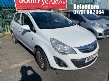 Location: Belvedere - 2013 VAUXHALL CORSA ENERGY 5 Door Hatchback REG: NG13ZYE, Keys: No, MOT Expiry date: 09/04/2027, 1229 Petrol, 5 Speed Manual Petrol, Former Keepers: 4