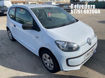 Location: Belvedere - 2012 VOLKSWAGEN TAKE UP 3 Door Hatchback REG: DS12ERO, Keys: No, MOT Expiry date: 16/05/2026, 999 Petrol, 5 Speed Manual Petrol, Former Keepers: 4