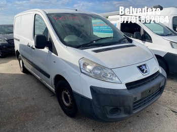 Location: Belvedere - 2011 PEUGEOT EXPERT PROFESSIONAL HDI Panel Van REG: EX11HBG, Keys: No, MOT Expiry date: 27/04/2026, 1560 Diesel, 5 Speed Manual Diesel, Former Keepers: 7