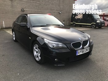 Location: Edinburgh - 2010 BMW 520I SE AUTO 4 DOOR SALOON REG: AY60DKO, 2171 PETROL, AUTOMATIC, Former Keepers: 2, Keys: Yes, MOT Expiry date: 09/12/2026