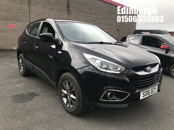 Location: Edinburgh - 2016 HYUNDAI IX35 S BLUE DRIVE ESTATE REG: SD16BZY, 1591cc PETROL, 6 SPEED MANUAL PETROL, Former Keepers: 1, Keys: Yes, MOT Expiry date: 24/07/2027