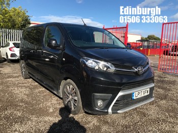 Location: Edinburgh - 2017 TOYOTA PROACE COMFORT TSS Panel Van REG: LP17XFW, Keys: No, MOT Expiry date: 03/03/2027, 1560 Diesel, 6 Speed Manual Diesel, Former Keepers: 2