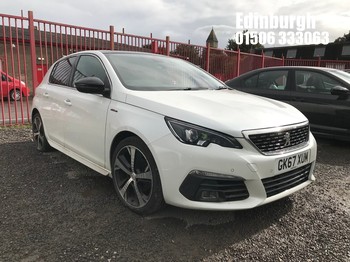 Location: Edinburgh - 2017 PEUGEOT 308 GT LINE S/S 5 Door Hatchback REG: GK67XUM, Keys: No, MOT Expiry date: 06/09/2026, 1200 Petrol, 6 Speed Manual Petrol, Former Keepers: 3