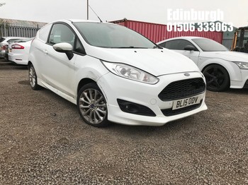 Location: Edinburgh - 2015 FORD FIESTA SPORT TDCI Car Derived Van REG: BL15ODV, Keys: No, MOT Expiry date: 22/07/2026, 1499 Diesel, 5 Speed Manual Diesel, Former Keepers: 2