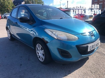 Location: Nottingham - 2013 MAZDA 2 TS 5 DOOR HATCHBACK REG: LR13NDK, 1349cc PETROL, 5 SPEED MANUAL PETROL, Former Keepers: 4, Keys: No, MOT Expiry date: 27/01/2026