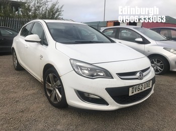 Location: Edinburgh - 2012 VAUXHALL ASTRA SRI CDTI 5 Door Hatchback REG: DV62UXE, Keys: No, MOT Expiry date: 14/10/2026, 1686 Diesel, 6 Speed Manual Diesel, Former Keepers: 3