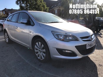Location: Nottingham - 2015 VAUXHALL ASTRA DESIGN CDTI ECOFLEX Estate REG: FH64JPF, Keys: No, MOT Expiry date: 16/06/2026, 1598 Diesel, 6 Speed Manual Diesel, Former Keepers: 6