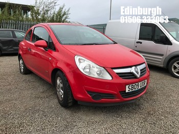 Location: Edinburgh - 2009 VAUXHALL CORSA LIFE CDTI 3 Door Hatchback REG: SB09UXR, Keys: No, MOT Expiry date: 21/04/2027, 1248 Diesel, 5 Speed Manual Diesel, Former Keepers: 10