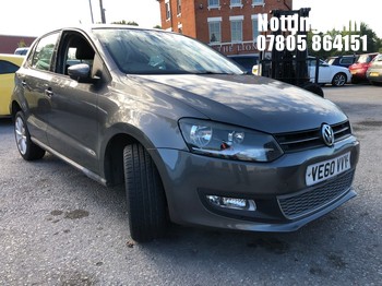 Location: Nottingham - 2011 VOLKSWAGEN POLO SEL TSI 5 Door Hatchback REG: VE60VVY, Keys: No, MOT Expiry date: 25/03/2026, 1197 Petrol, 5 Speed Manual Petrol, Former Keepers: 4