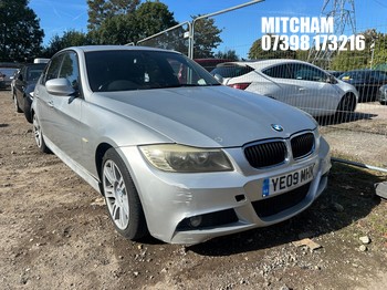 Location: Mitcham - 2009 BMW 318D M SPORT AUTO 4 Door Saloon REG: YE09MHK, Keys: No, MOT Expiry date: 16/04/2027, 2000 Diesel, 6 Speed Auto Diesel, Former Keepers: 14