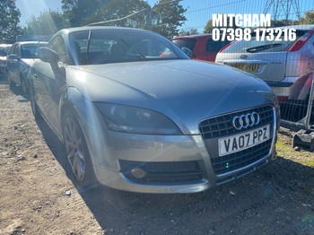 Location: Mitcham - 2007 AUDI TT FSI Coupe REG: VA07PPZ, Keys: No, MOT Expiry date: 25/09/2026, 1984 Petrol, 6 Speed Manual Petrol, Former Keepers: 6