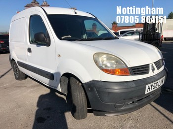 Location: Nottingham - 2006 RENAULT KANGOO SL17 DCI 60 Car Derived Van REG: HY56LVW, Keys: No, MOT Expiry date: 05/08/2027, 1461 Diesel, 5 Speed Manual Diesel, Former Keepers: 8