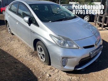 Location: Peterborough - 2013 TOYOTA PRIUS HYBRID 5 Door Hatchback REG: LV63ODA, Keys: No, MOT Expiry date: 29/06/2026, 1797 Hybrid Electric, AUTO, Former Keepers: 3