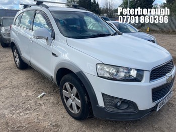 Location: Peterborough - 2013 CHEVROLET CAPTIVA LT VCDI AUTO Estate REG: BN13YLC, Keys: No, MOT Expiry date: 30/09/2026, 2231 Diesel, 6 Speed Auto Diesel, Former Keepers: 6