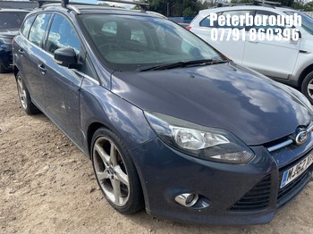 Location: Peterborough - 2012 FORD FOCUS TITANIUM TDCI Estate REG: MJ62XPG, Keys: No, MOT Expiry date: 26/10/2025, 1560 Diesel, 6 Speed Manual Diesel, Former Keepers: 3