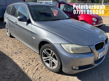 Location: Peterborough - 2012 BMW 318D ES Estate REG: LC12CUU, Keys: No, MOT Expiry date: 05/07/2026, 1995 Diesel, 6 Speed Manual Diesel, Former Keepers: 5