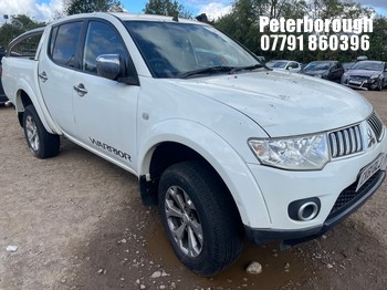 Location: Peterborough - 2011 MITSUBISHI L200 WARRIOR LB DCB DI-D Pick-up REG: CK61GLJ, Keys: No, MOT Expiry date: 14/11/2026, 2477 Diesel, 5 Speed Manual Diesel, Former Keepers: 4