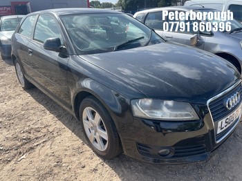 Location: Peterborough - 2009 AUDI A3 SE TFSI 3 Door Hatchback REG: LS09OGT, Keys: No, MOT Expiry date: 25/06/2025, 1390 Petrol, 6 Speed Manual Petrol, Former Keepers: 4