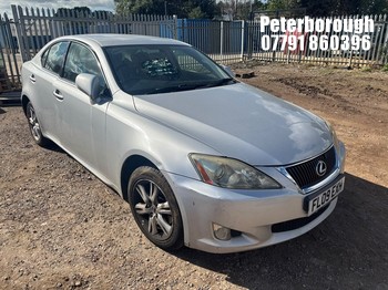 Location: Peterborough - 2009 LEXUS IS 220D SE 4 Door Saloon REG: FL09EXH, Keys: No, MOT Expiry date: 29/01/2027, 2231 Diesel, 6 Speed Manual Diesel, Former Keepers: 12
