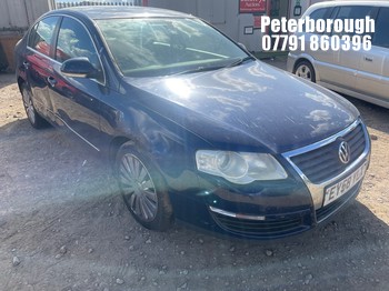 Location: Peterborough - 2008 VOLKSWAGEN PASSAT HIGHLINE TDI 4 Door Saloon REG: EY58YLX, Keys: No, MOT Expiry date: 13/11/2026, 1968 Diesel, 6 Speed Manual Diesel, Former Keepers: 4