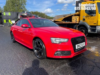 Location: Stapleford - 2012 AUDI A5 S LINE BLACK EDITION T Coupe REG: BN12EAY, Keys: Yes, MOT Expiry date: 05/04/2026, 1968 Diesel, 6 Speed Manual Diesel, Former Keepers: 5