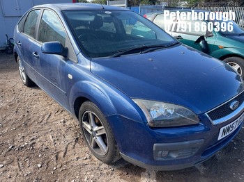 Location: Peterborough - 2008 FORD FOCUS ZETEC CLIMATE 5 Door Hatchback REG: NM57GCX, Keys: No, MOT Expiry date: 20/04/2027, 1596 Petrol, 5 Speed Manual Petrol, Former Keepers: 6