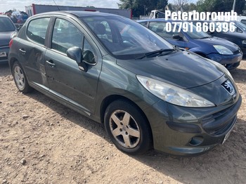 Location: Peterborough - 2006 PEUGEOT 207 SE 87 5 Door Hatchback REG: KY56LKZ, Keys: No, MOT Expiry date: 20/12/2026, 1360 Petrol, 5 Speed Manual Petrol, Former Keepers: 7