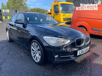 Location: Stapleford - 2012 BMW 118D SPORT 5 Door Hatchback REG: LD12EHX, Keys: Yes, MOT Expiry date: 27/02/2027, 1995 Diesel, 6 Speed Manual Diesel, Former Keepers: 3