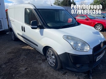 Location: Peterborough - 2013 FIAT DOBLO 16V MULTIJET Panel Van REG: WN63XGA, Keys: No, MOT Expiry date: 28/05/2026, 1598 Diesel, 6 Speed Manual Diesel, Former Keepers: 4