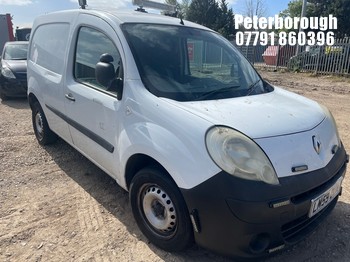 Location: Peterborough - 2009 RENAULT KANGOO ML19 PLUS 67 DCI Car Derived Van REG: LM59OUA, Keys: No, MOT Expiry date: 06/11/2026, 1461 Diesel, 5 Speed Manual Diesel, Former Keepers: 7