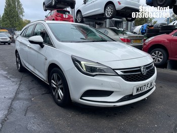 Location: Stapleford - 2017 VAUXHALL ASTRA DESIGN Estate REG: WX17FJK, Keys: Yes, MOT Expiry date: 02/08/2027, 1399 Petrol, 6 Speed Manual Petrol, Former Keepers: 0