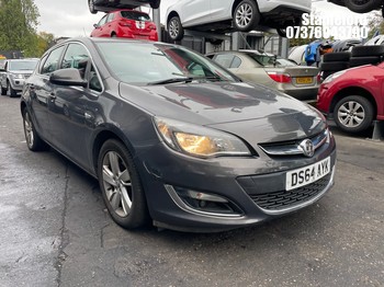 Location: Stapleford - 2014 VAUXHALL ASTRA SRI CDTI ECOFLEX S/ 5 Door Hatchback REG: DS64AYK, Keys: Yes, MOT Expiry date: 16/07/2027, 1598 Diesel, 6 Speed Manual Diesel, Former Keepers: 4