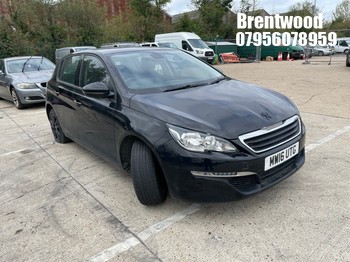 Location: Brentwood - 2016 PEUGEOT 308 ACTIVE S/S AUTO 5 Door Hatchback REG: MW16UTG, Keys: No, MOT Expiry date: 23/03/2026, 1200 Petrol, 6 Speed Auto Petrol, Former Keepers: 7