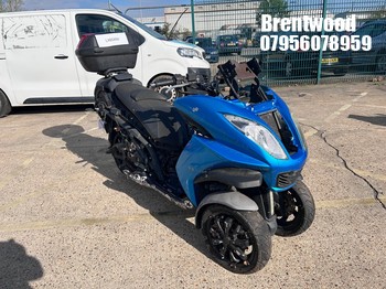 Location: Brentwood - 2015 PEUGEOT METROPOLIS 400 TVB Passenger Tricycle REG: LX65XNJ, Keys: No, MOT Expiry date: 19/04/2022, 399 Petrol, Auto Petrol, Former Keepers: 5