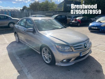 Location: Brentwood - 2008 MERCEDES C220 SPORT CDI A 4 Door Saloon REG: KM58FZO, Keys: No, MOT Expiry date: 20/11/2026, 2148 Diesel, 5 Speed Auto Diesel, Former Keepers: 6