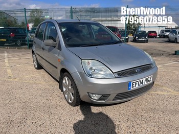 Location: Brentwood - 2004 FORD FIESTA GHIA AUTO 5 Door Hatchback REG: EF04HGZ, Keys: No, MOT Expiry date: 21/05/2027, 1596 Petrol, 4 Speed Auto Petrol, Former Keepers: 4
