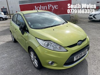 Location: South Wales - 2009 FORD FIESTA ZETEC 68 TDCI 5 Door Hatchback REG: YF09FGA, Keys: No, MOT Expiry date: 23/06/2025, 1399 Diesel, 5 Speed Manual Diesel, Former Keepers: 4