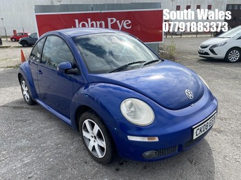 Location: South Wales - 2008 VOLKSWAGEN BEETLE LUNA 102PS 3 Door Hatchback REG: CK08EEB, Keys: No, MOT Expiry date: 27/06/2026, 1595 Petrol, 5 Speed Manual Petrol, Former Keepers: 6