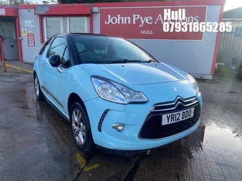 Location: Hull - 2012 CITROEN DS3 DSTYLE AUTO 3 Door Hatchback REG: YR12BDO, Keys: No, MOT Expiry date: 17/05/2026, 1598 Petrol, 4 Speed Auto Petrol, Former Keepers: 4