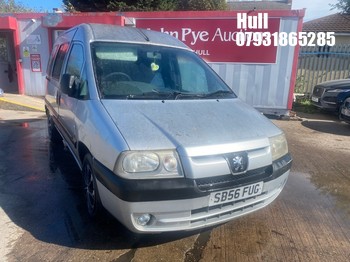 Location: Hull - 2006 PEUGEOT EXPERT E7 TAXI Taxi REG: SB56FUG, Keys: No, MOT Expiry date: 24/06/2027, 1997 Diesel, 5 Speed Manual Diesel, Former Keepers: 6