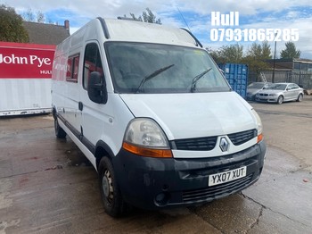 Location: Hull - 2007 RENAULT MASTER LM35 DCI 120 Panel Van REG: YX07XUT, Keys: No, MOT Expiry date: 09/03/2026, 2464 Diesel, 6 Speed Manual Diesel, Former Keepers: 2