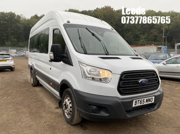 Location: Leeds - 2016 FORD TRANSIT 460 ECONETIC TECH MINIBUS REG: BT65MMO, 2198cc DIESEL, MANUAL DIESEL, Former Keepers: 1, Keys: Yes, MOT Expiry date: 02-11-2026