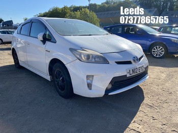 Location: Leeds - 2012 TOYOTA PRIUS HYBRID 5 Door Hatchback REG: LN12EYZ, Keys: No, MOT Expiry date: 14-07-2026, 1797 Hybrid Electric, AUTO, Former Keepers: 6