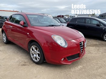 Location: Leeds - 2012 ALFA ROMEO MITO SPRINT 8V 3 Door Hatchback REG: AF62VCK, Keys: No, MOT Expiry date: 13-04-2026, 1368 Petrol, 6 Speed Manual Petrol, Former Keepers: 8