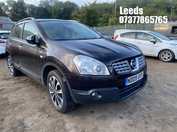 Location: Leeds - 2009 NISSAN QASHQAI N-TEC DCI 5 Door Hatchback REG: ND09UVS, Keys: No, MOT Expiry date: 19-06-2025, 1461 Diesel, 6 Speed Manual Diesel, Former Keepers: 3