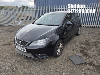 Location: Shildon - 2015 SEAT IBIZA TOCA IBIZA 3 Door Hatchback REG: SC15DNN, Keys: Yes, MOT Expiry date: 06/12/2026, 1390 CC Petrol, 5 Speed Manual Petrol, Former Keepers: 1