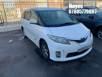 Location: Hayes - 2010 TOYOTA MPV REG: KE10GLF, Keys: No, MOT Expiry date: 21/02/2027, 2360 Hybrid Electric, AUTOMATIC, Former Keepers: 6
